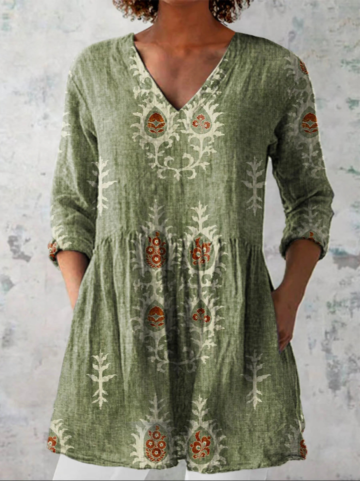 Elise Long Blouse