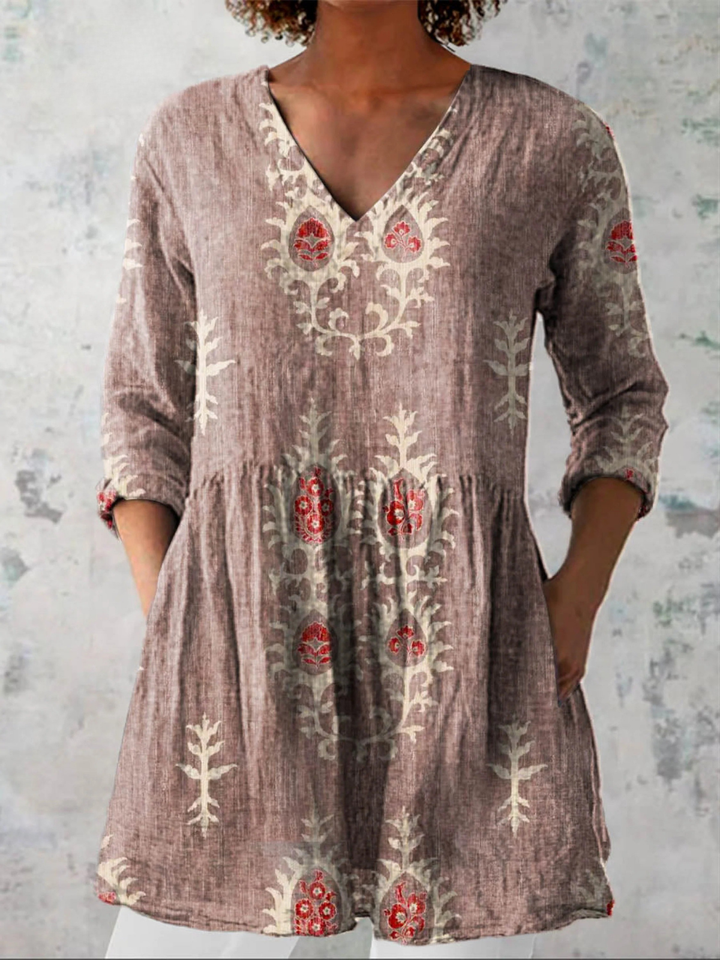 Elise Long Blouse