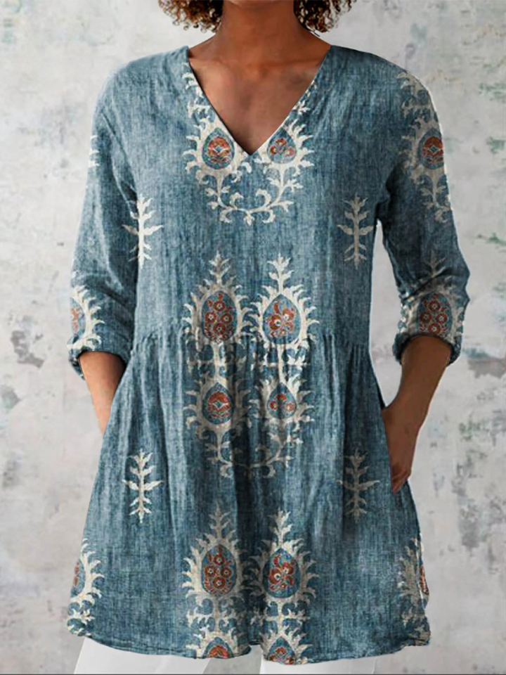Elise Long Blouse